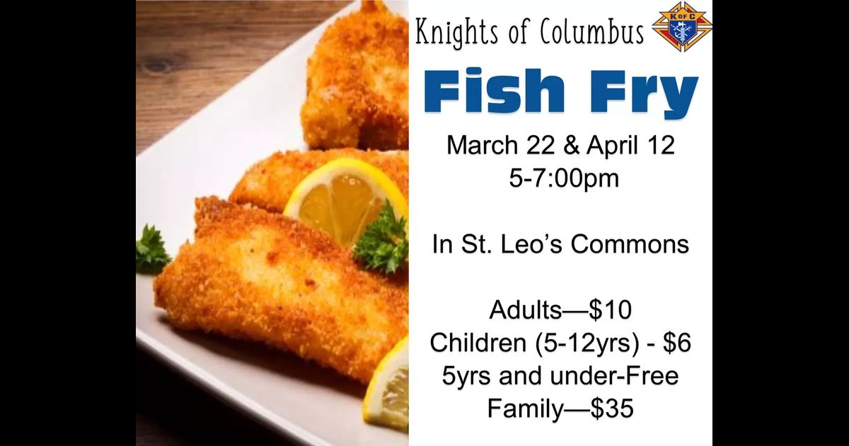 Knights of Columbus Fish Fry