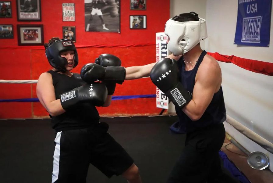 Amateur Boxing at the Trade Center