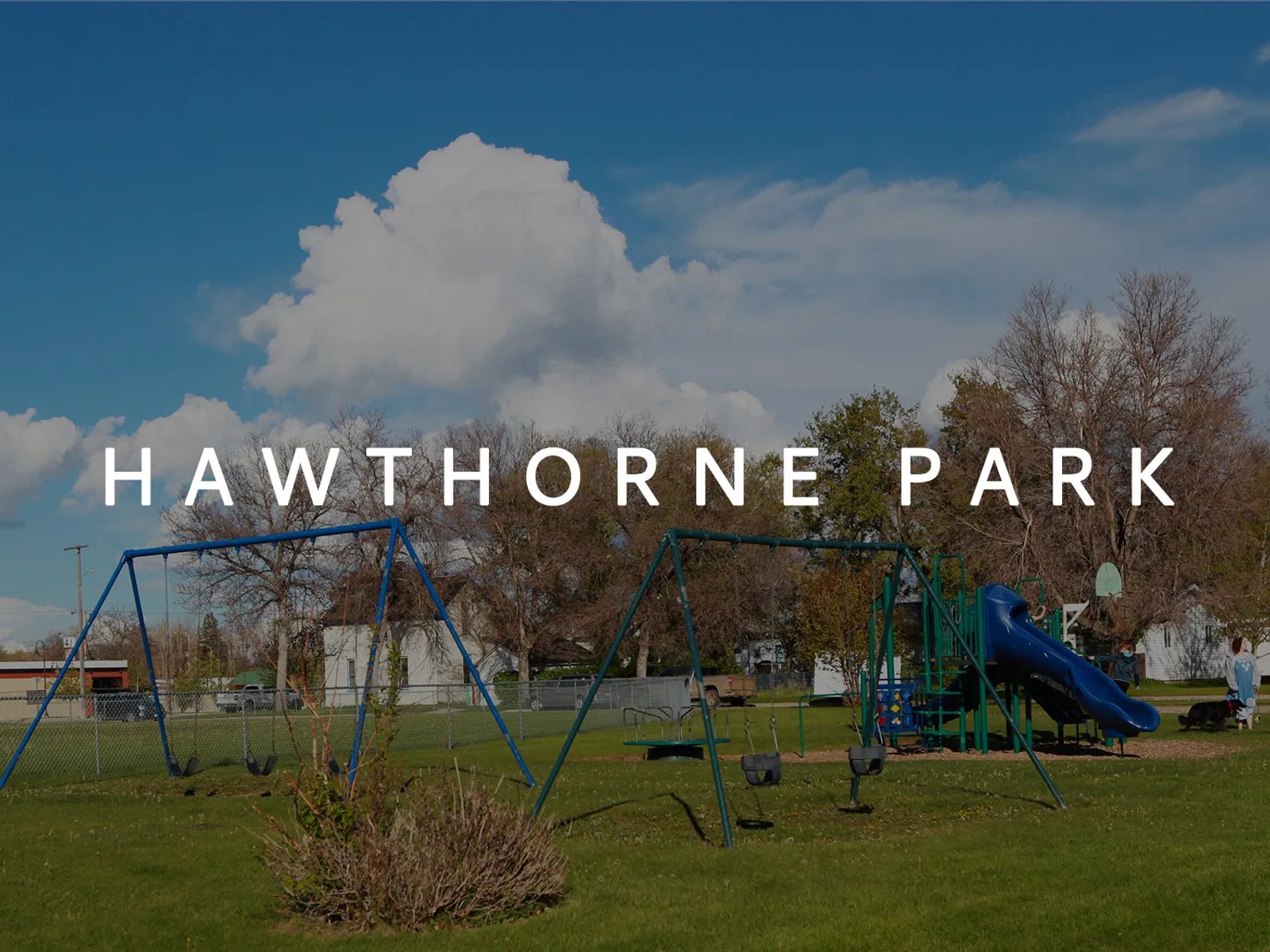 Hawthorne Park in Lewistown, Montana