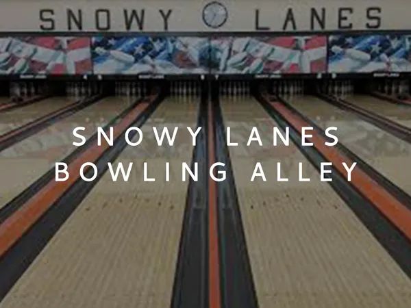 Snowy Lanes Bowling Alley