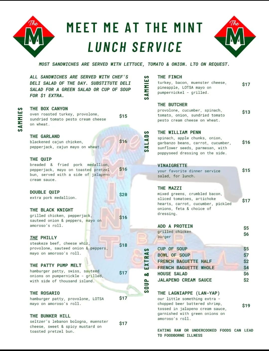 The Mint Bar and Grill
