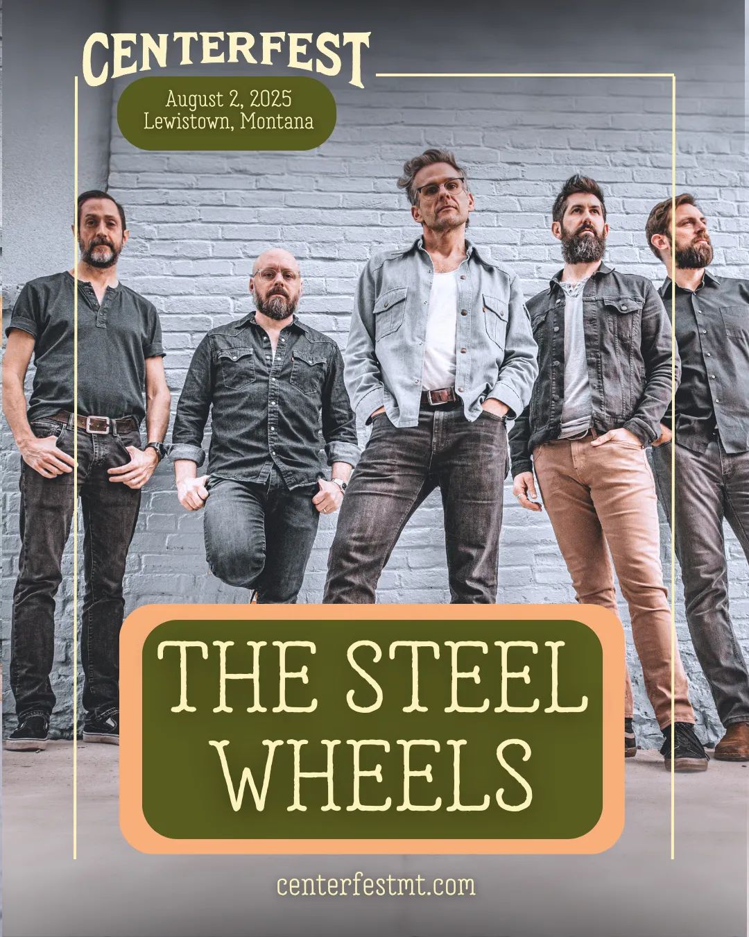 The Steel Wheels at Centerfest Music Festival