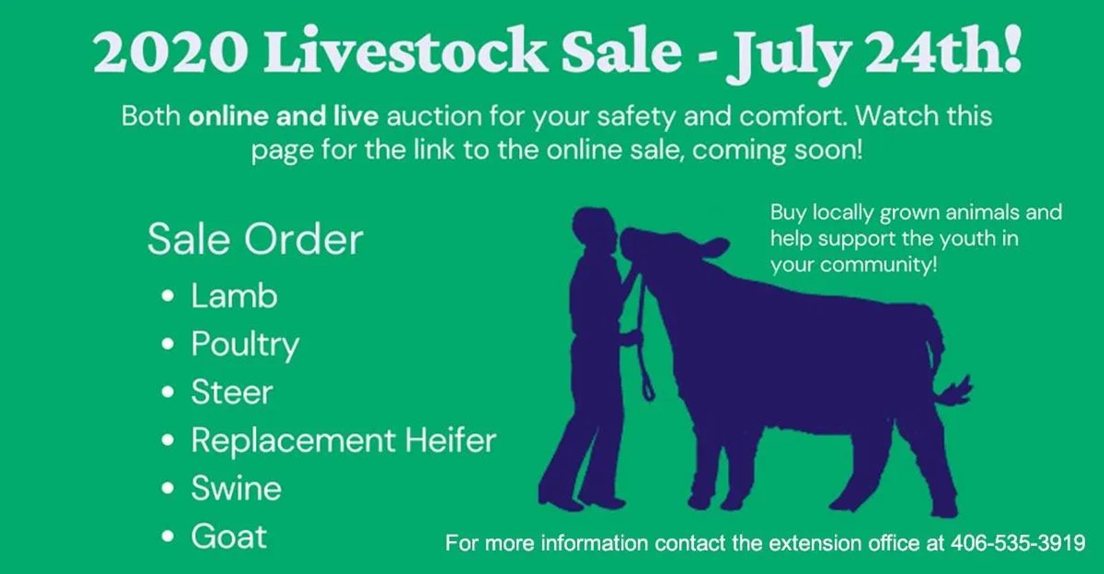 4H Livestock Sale