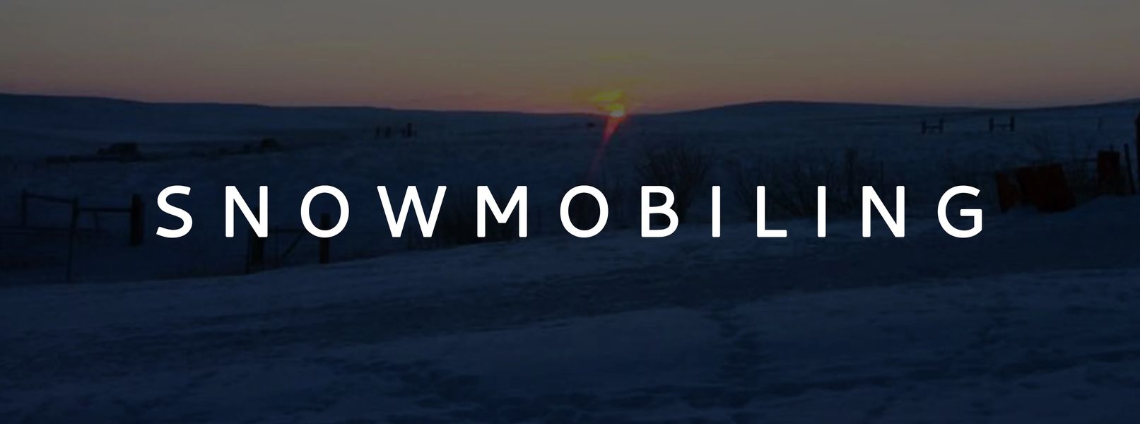 Snowmobiling in Lewistown and Central Montana