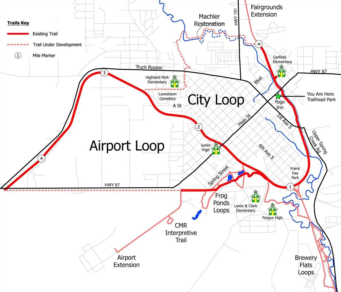 Lewistown Trail System