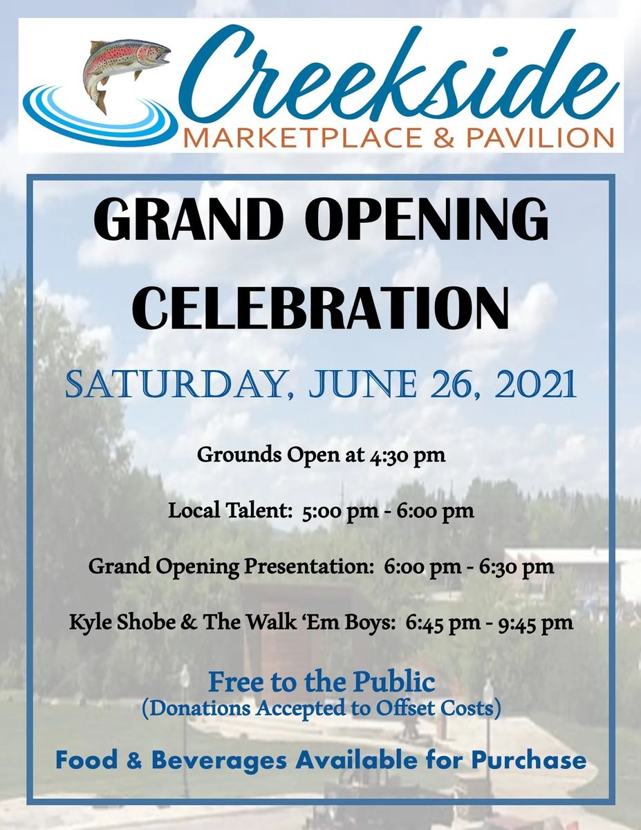 Creekside Grand Opening